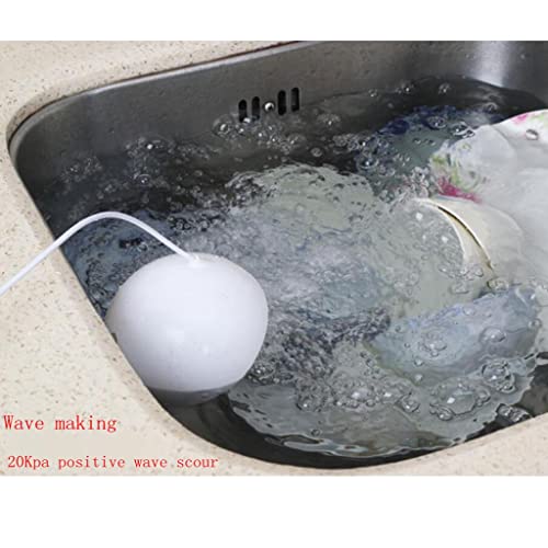 Image of ATORSE Portable Sink Ultrasonic Cleaner Dishwasher USB Auto Washing Blue