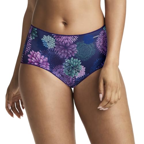Jockey Women's Underwear No Panty Line Promise Tactel Hip Brief, Faded Mums, 6 - image 1