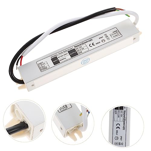 Homoyoyo 3Pcs Driver De LED De Corrente Constante Adaptador Dc LED Adaptador Para Luzes De Tira Plug