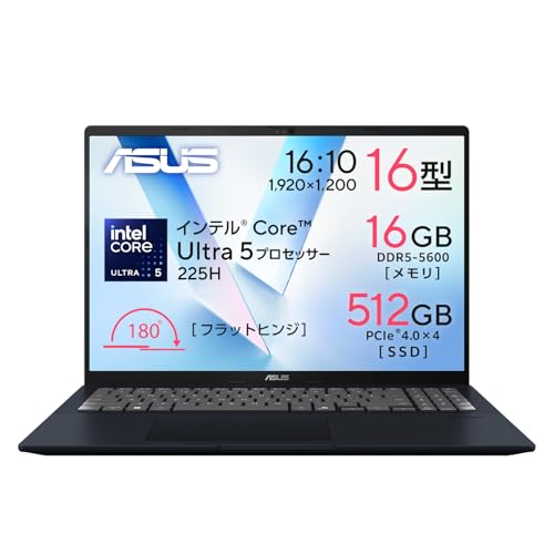Amazon.co.jp: ASUS ノートパソコン Vivobook 16 X1607CA 16インチ