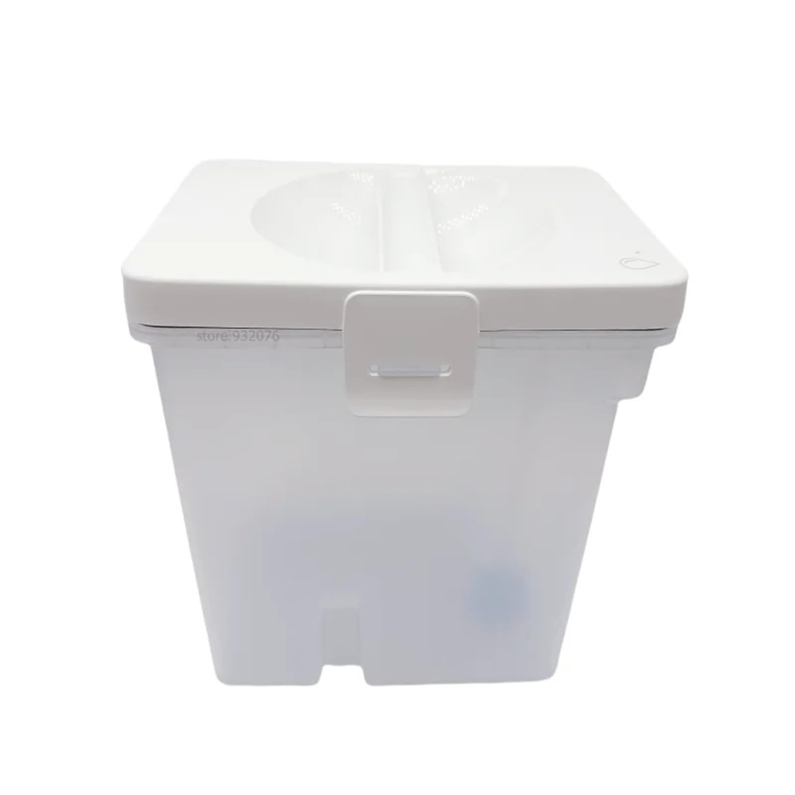 Compatibile con Roborock Q Revo Pro/MaxV/Q Revo S Serbatoio dell'acqua pulita e serbatoio dell'acqua di scarico, parti di ricambio for stazione di ricarica for accessori for aspirapolvere robot(Dirty