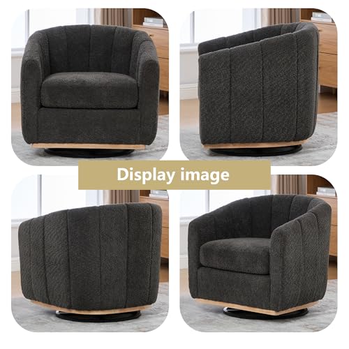 Sillón Plegable Chenille Chocolate miniatura 6