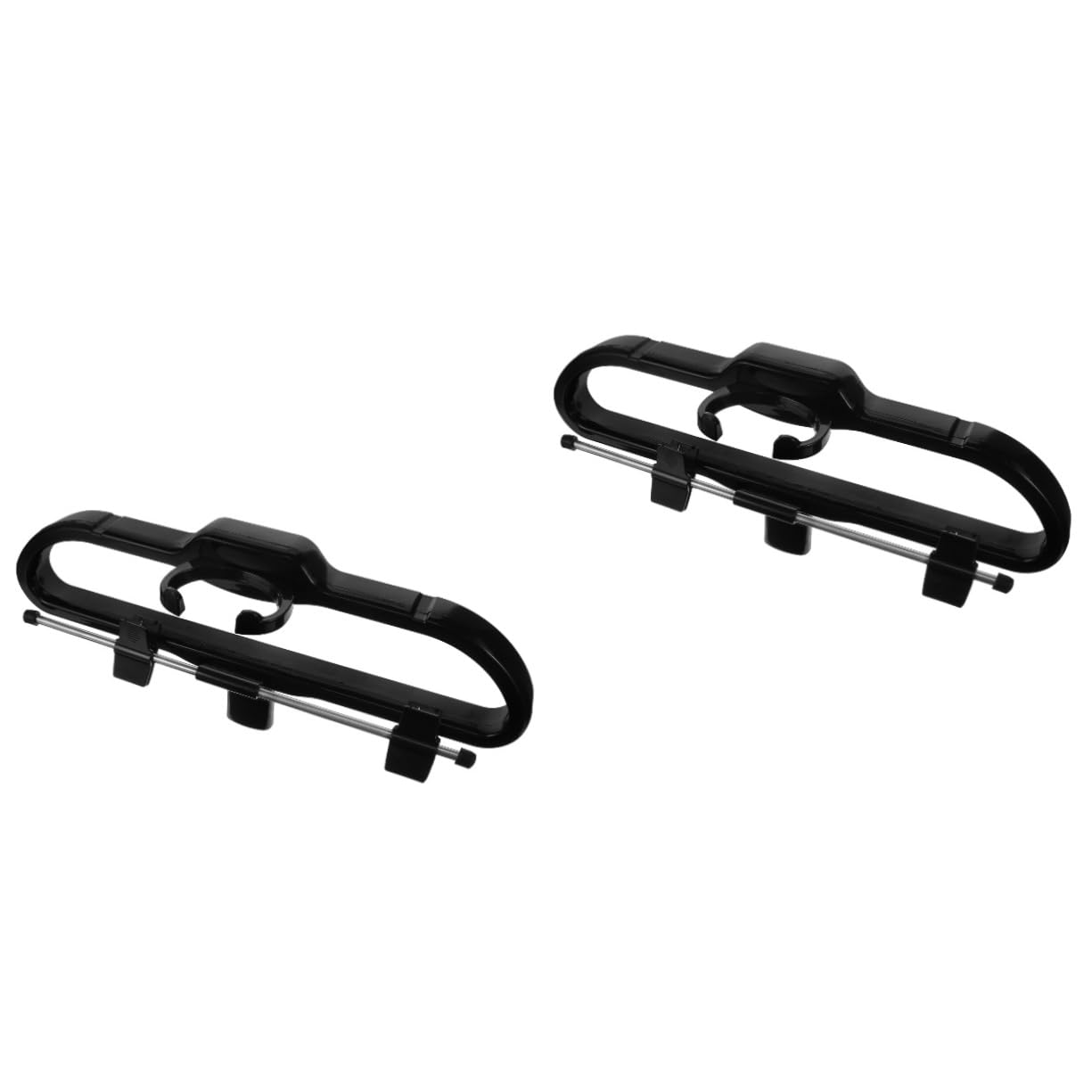 Cabilock 2pcs Garment Hanger for Handheld Steamer Portable Clothes Drying Rack Design for Pants Skirts Compatible Various Brands for Home Professional Use