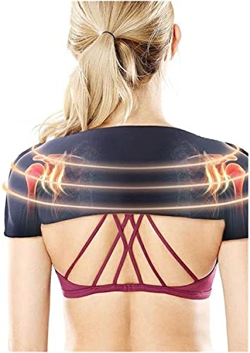 Cinturón magnético de hombro autocalentable XL para alivio de espalda y corrección postural