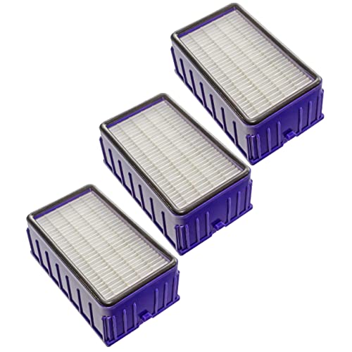 vhbw Lot de 3x filtres d'aspirateur compatible avec Dyson DC-11, DC11 Allergy aspirateur - Filtre HEPA après-moteur contre les allergies