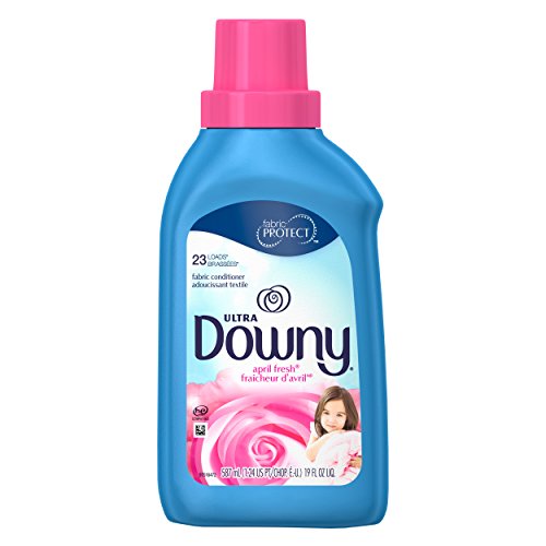 Downy Ultra April Fresh Liquid Fabric Softener, 23 Loads, 19 Fl Oz - image 1