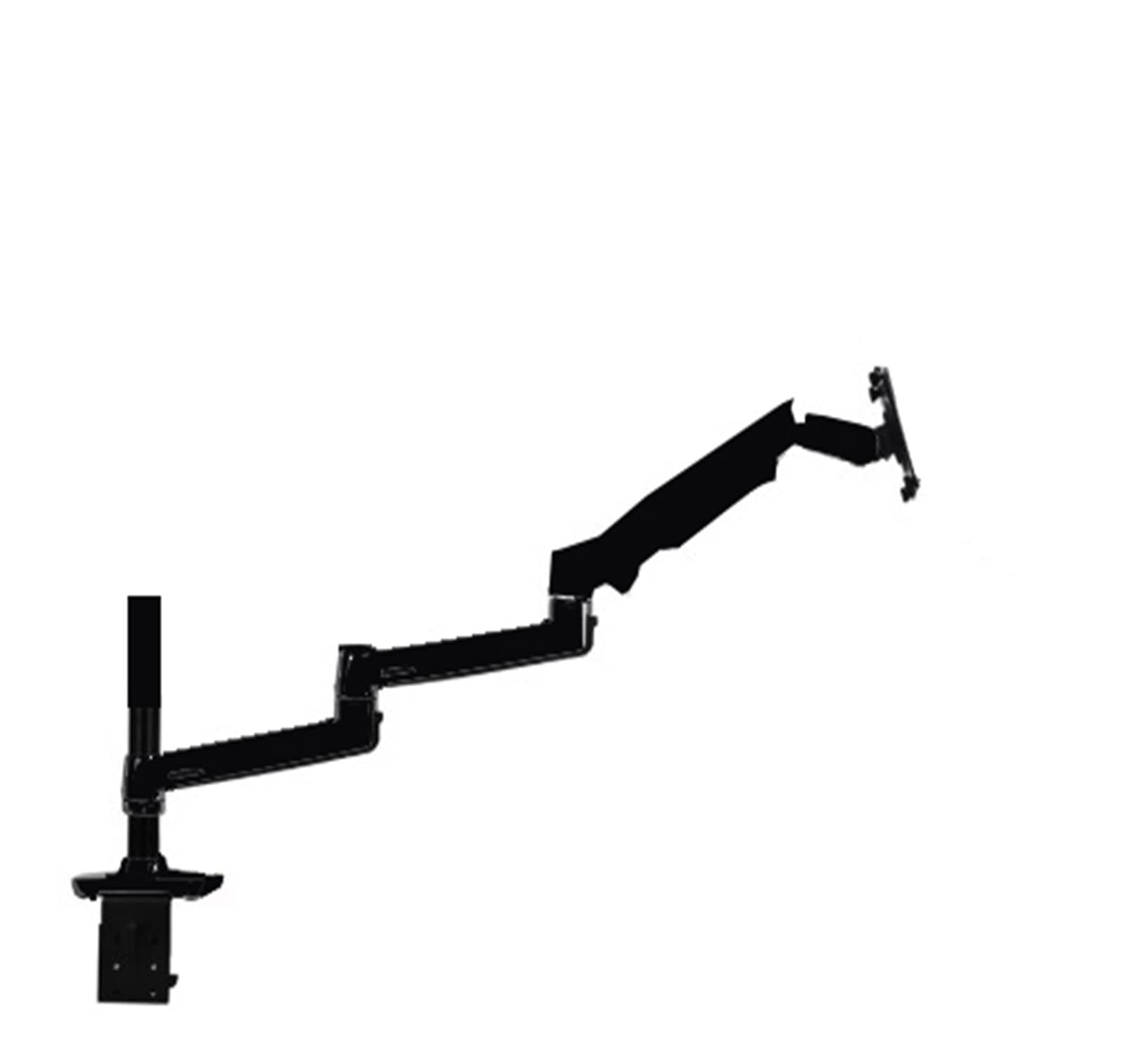 Cfwwsaq 1 Monitor Arm, Aluminum Full Motion Free Lifting Ultra Long Arm 0-38 Inch Led Lcd Monitor Holder Monitor Mount Bracket(Xsj8013c-Black)