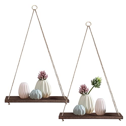 Viesap Mensole da Muro Legno Scaffale Parete,3PCS