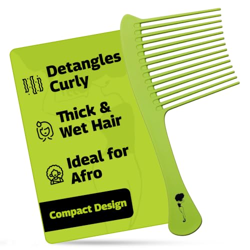 Peine Pardon My Fro Dientes Anchos para Cabello Rizado miniatura 1