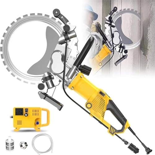 Sierra Cortadora De Hormigón Eléctrica,Sierra para hormigón,ideal para fábricas, talleres, hogares, carpintería y bricolaje,5000W,sierra de disco para piedra y ladrillo y pared,Sawbladediameter40cm