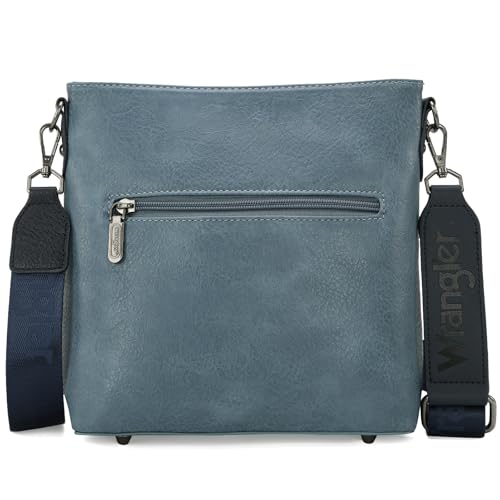 Image of Wrangler Crossbody Purses for Women Two Tone Crossbody Bags Women Purses and Handbags