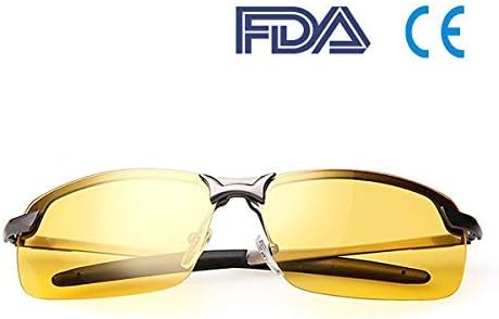FF Health Polarized Sport Sunglasses, All Weather Driving Glasses | Anti-Glare | UV Protection