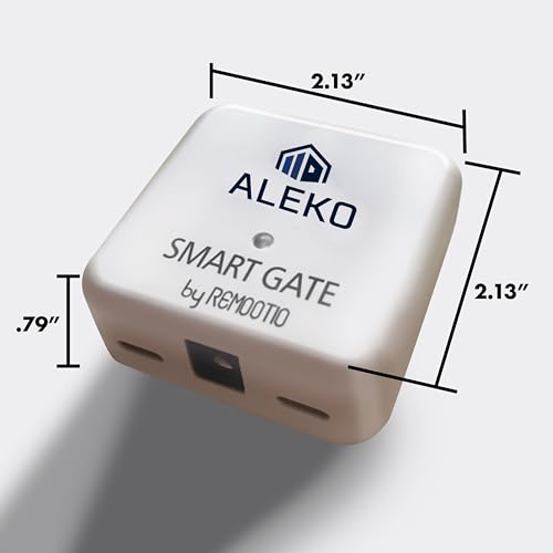 Ouvre-porte de garage connecté ALEKO avec contrôle smartphone Android iOS