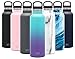 Simple Modern 20oz Ascent Water Bottle - Stainless Steel Hydro Swell Flask w/Handle Lid - Double Wall Vacuum Insulated Reusable Tumbler Small Kids Coffee Leakproof Thermos - Tropical Seas