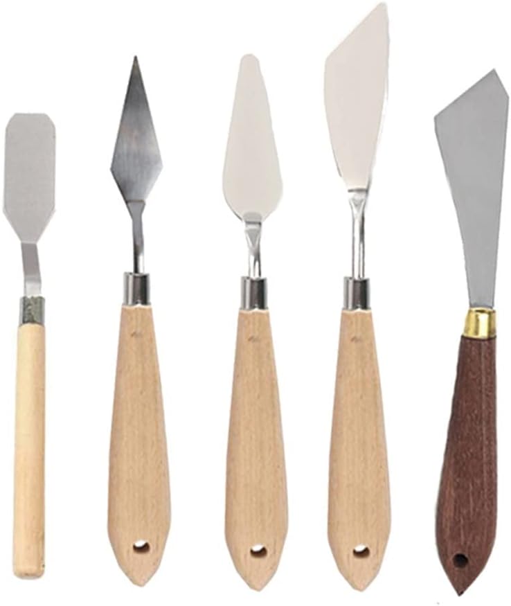 HBJWOV Palette Oil Mix Pigment Student Art Draw Paint Tool Texture Artist Scrape Scraper Spatula