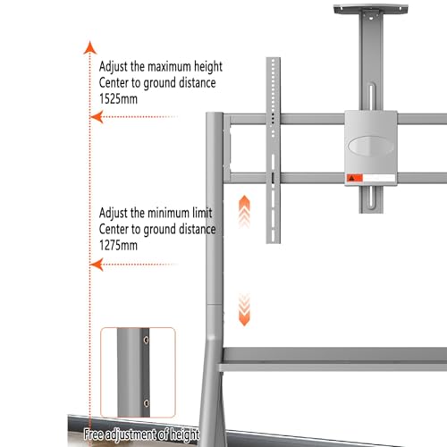Soporte móvil para pizarra interactiva 42-75 pulgadas miniatura 4