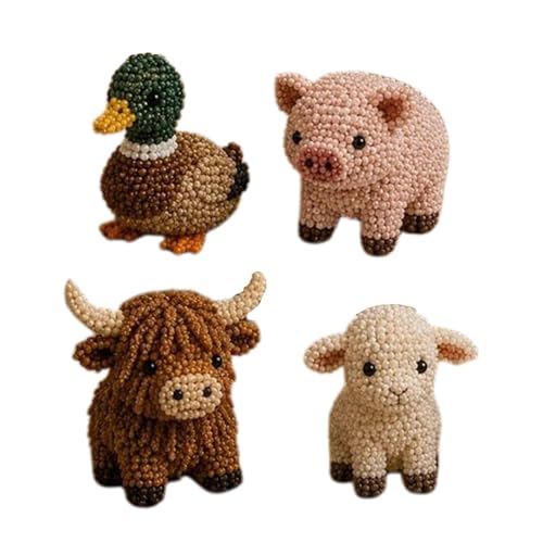 Kit perles DIY animaux contre l'anxiété pour retrouver le calme à la maison