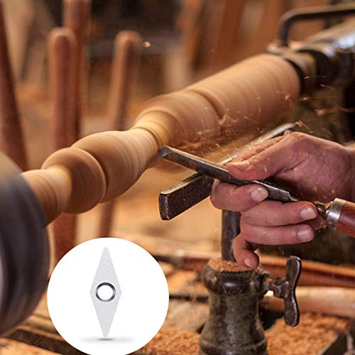 10 piezas insertos de carburo para torneado madera miniatura 5