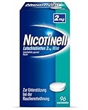 Nicotinell Nikotin Lutschtabletten 2 mg Mint - zur Rauchentwöhnung und Linderung von Rauchverlangen - diskrete Hilfe beim Rauchen aufhören, unterstützt das Rauchfrei werden, 96 Stück