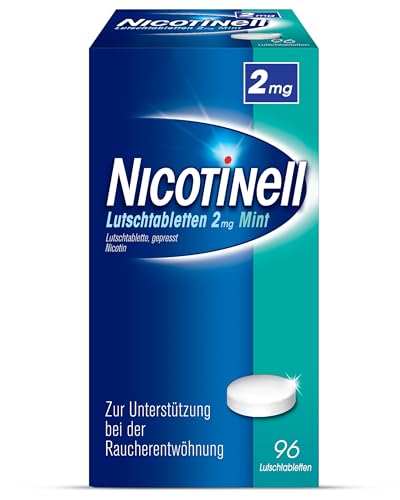 Nicotinell Lutschtabletten 2 mg Mint, 96 Stk.: Diskrete Unterstützung bei Raucherentwöhnung