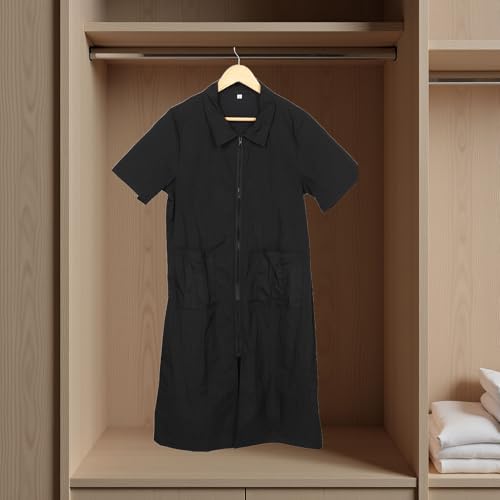 Delantal para peluquería de mascotas uniforme con cremallera y mangas 5
