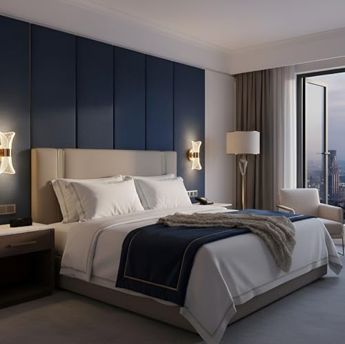 Image of Modern LED Decorative Wall Lamp | Artistic Metal Wall Light for Home Decor | Elegant and Energy-Efficient Lighting Fixture for Bedroom, Living Room, Hallway & Staircase | Modern Accent