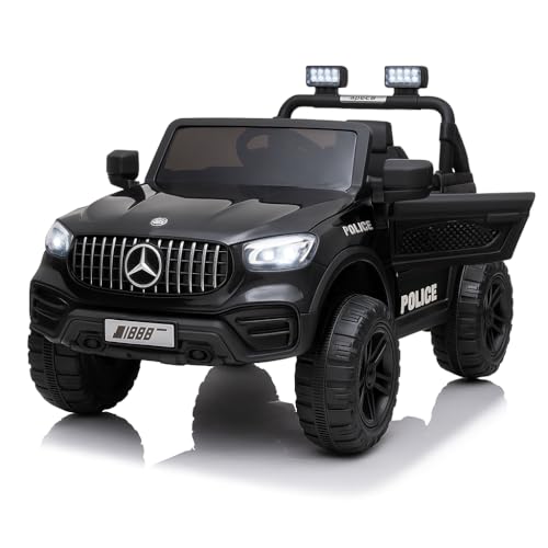 Image of Kawaii Kids Speed 888 Battery Operated Electric Car for Kids, 12V Rechargeable Ride-On SUV with Solid Design, Kids Ride-On Car for Boys & Girls Age 1-7 Years (MERC Black)