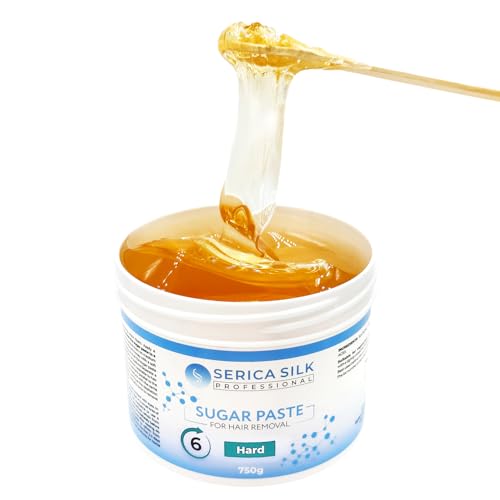 Sugaring Paste Hair Removal Wax – Hard Classic Sugar Wax 26.5 oz / 750g for Full Body/Brazilian/Bikini line/legs | Salon & Spa Use for Women & Men | No-Heat waxing, Vegan, Hypoallergenic