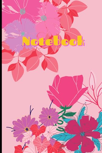Notebook: Bold Vector Palms style, blank lined notebook