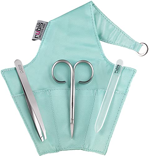 Kit de manucure Rubis Aqua Blue 3 pièces pour des mains parfaites en voyage et au quotidien
