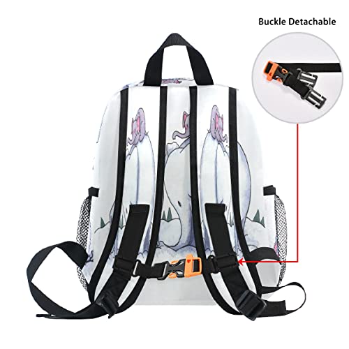 Sac à dos éléphants pour sorties d'hiver en famille des enfants - 4