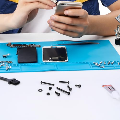 M2 Schrauben Set, 600 Stück Linsenkopf Innensechskantschrauben Muttern Set mit Unterlegscheiben Set, Schwarz Rundkopfschrauben und Muttern Sortiment Kit, Maschinenschrauben Gewindeschrauben Set