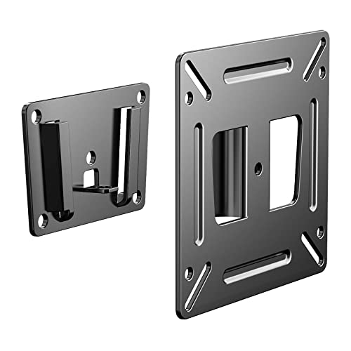 Tetvik Monitor Wall Mount Most 14-24“ Tvs Computer Universal Low Profile Rv Tv Wall Mount Vesa Up To 100X100Mm Max Weight 30Lbs Fits 15 19 20 22 23 Inch Camper Small Monitor Mount Bracket #TOP18