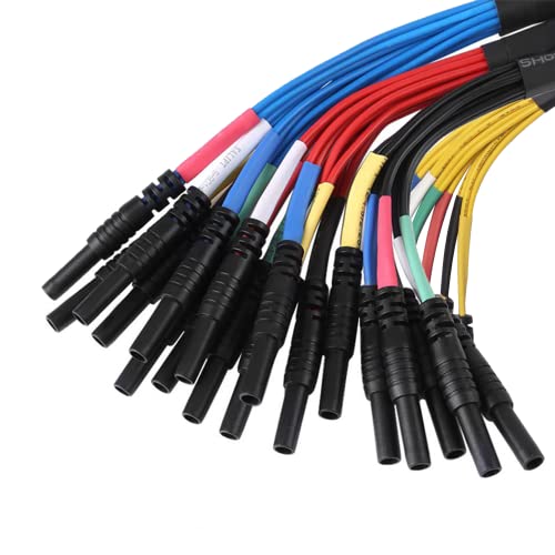 Image of HT306 Set 6-Way Breakout Leads for Engine Diagnosis to Obtain the Signals of Sensor With 4 Connectors Sizes 0.6mm, 1.5mm, 2.3mm, and 2.8mm