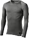 Nike Pro Combat 2.0 Mens Long Sleeve Dri-Fit Shirt Gray Size M