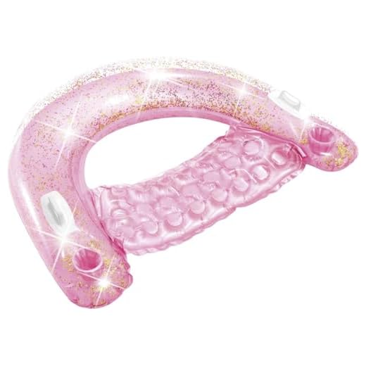 Intex 56831Eu - Asiento Hinchable Glitter
