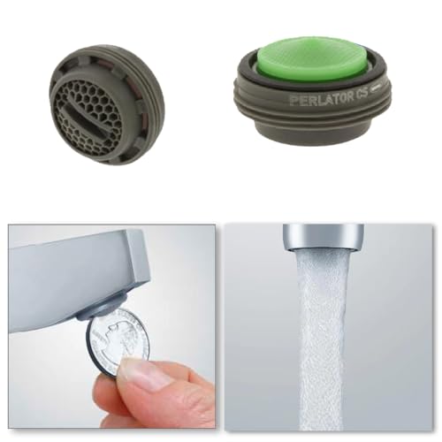 Neoperl Slim Coin Slot Faucet Aerator 1.5 gpm Green