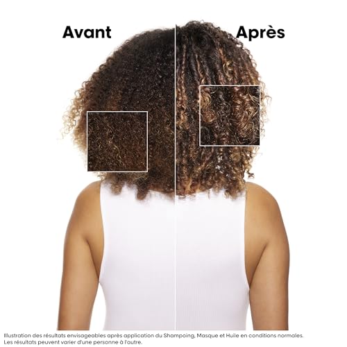 'Oréal Professionnel Routines Absolut Repair Cheveux Secs & Abîmés Shampoing Réparateur Masque Restructurant Huile 10 en 1 Répare Instantanément Protège & Nourrit la Fibre Série Expert - vue 9