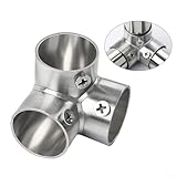 Kleiderstangenflanschverbinder aus Edelstahl, perfekt für verschiedene Anwendungen wie Regale und Bühnenarbeiten