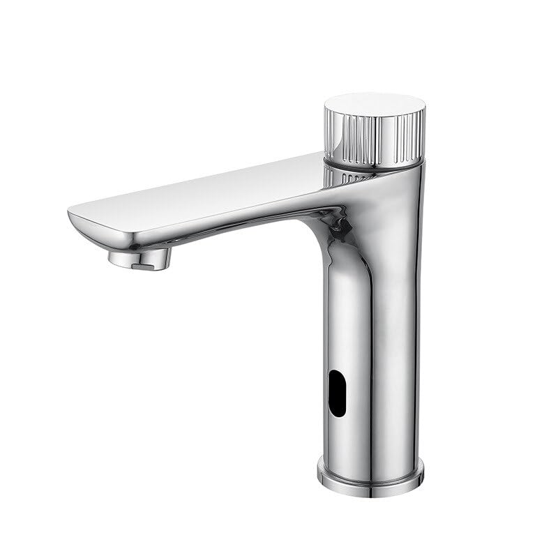 Mitigeur à capteur pour lavabo de salle de bains : hygiène mains libres et économie d'eau