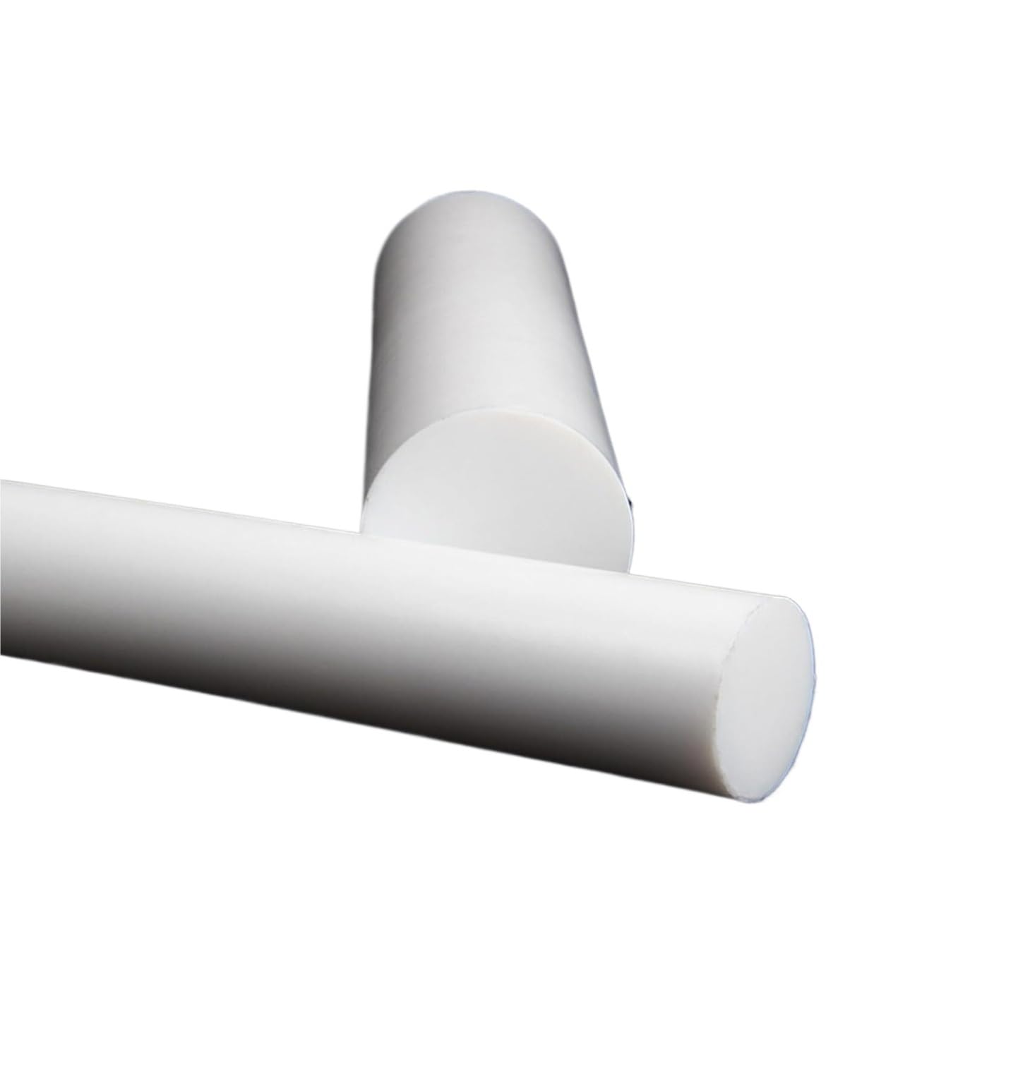 Pręty PTFE, białe, długość 300 mm, różne średnice(60mm)