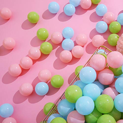 image for PlayMaty Play Ball Pit Balls - 2.16inches Free Plastic Ocean Colorful 