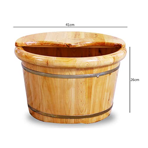Balde de Madera para Spa de Pies y Pedicure miniatura 2