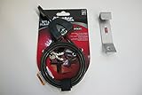Security Bracket Overbend Made to Fit RTIC 45 & 65 Cooler with Master Python 6' Cable
