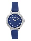Cerruti 1881 Carinzia Blue Dial Leather Strap Watch for Women