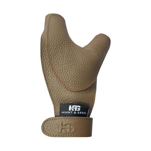 Best Boots for Archery Hunting: Top Picks for 2024 15 Hunt & Seek Thick Cow Leather Archery Hand Guard Protector Bow Glove for Traditional Long Recurve & Compound Bow (Brown, Small, Left)