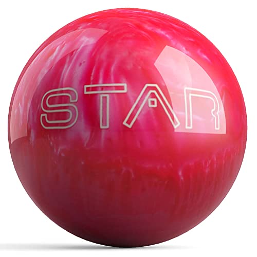 Elite Pre-Drilled Star Bowling Balls (Large Drilling, 10 Lbs, Pink Pearl) #TOP1
