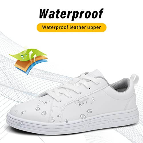 Mens Food Service Slip Resistant Work Shoes for Kitchen Restaurant Crew Nurse Shoe2