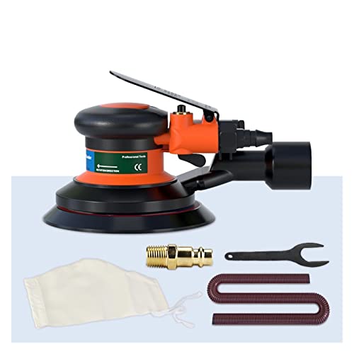 Puffer Handbetriebener pneumatischer Exzenterschleifer, 125 mm / 150 mm Vakuum-Exzenter-Polier- / Schleifmaschine, pneumatische Werkzeuge for Boot, Auto, Polieren und Wachsen Effizientes Polieren