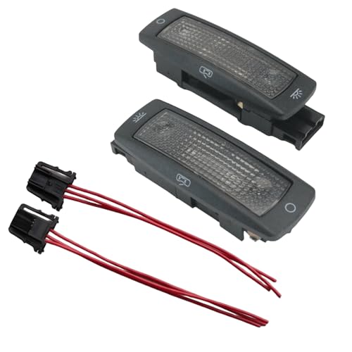 2 pares luz techo lectura trasero compatible VW Golf Tiguan